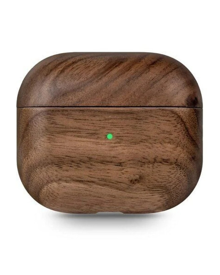Woodcessories AirPods Hülle Holz für Apple AirPods 1&2, AirPods Pro, AirPods Pro 2, AirPods 3