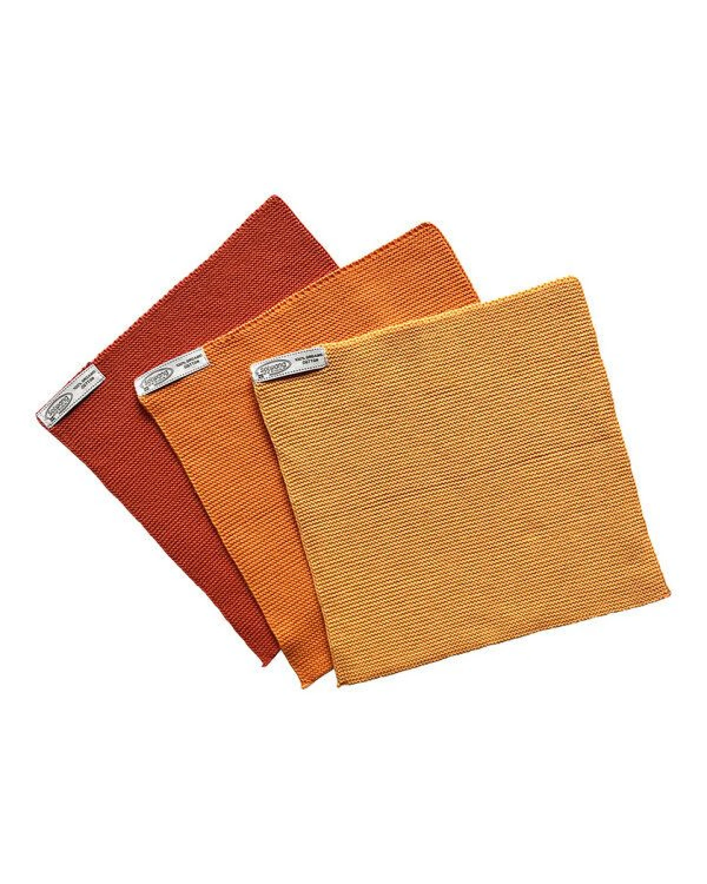 Solwang Design 3er-Set Spültücher aus 100% Biobaumwolle, leuchtende Farben – Ansicht 2