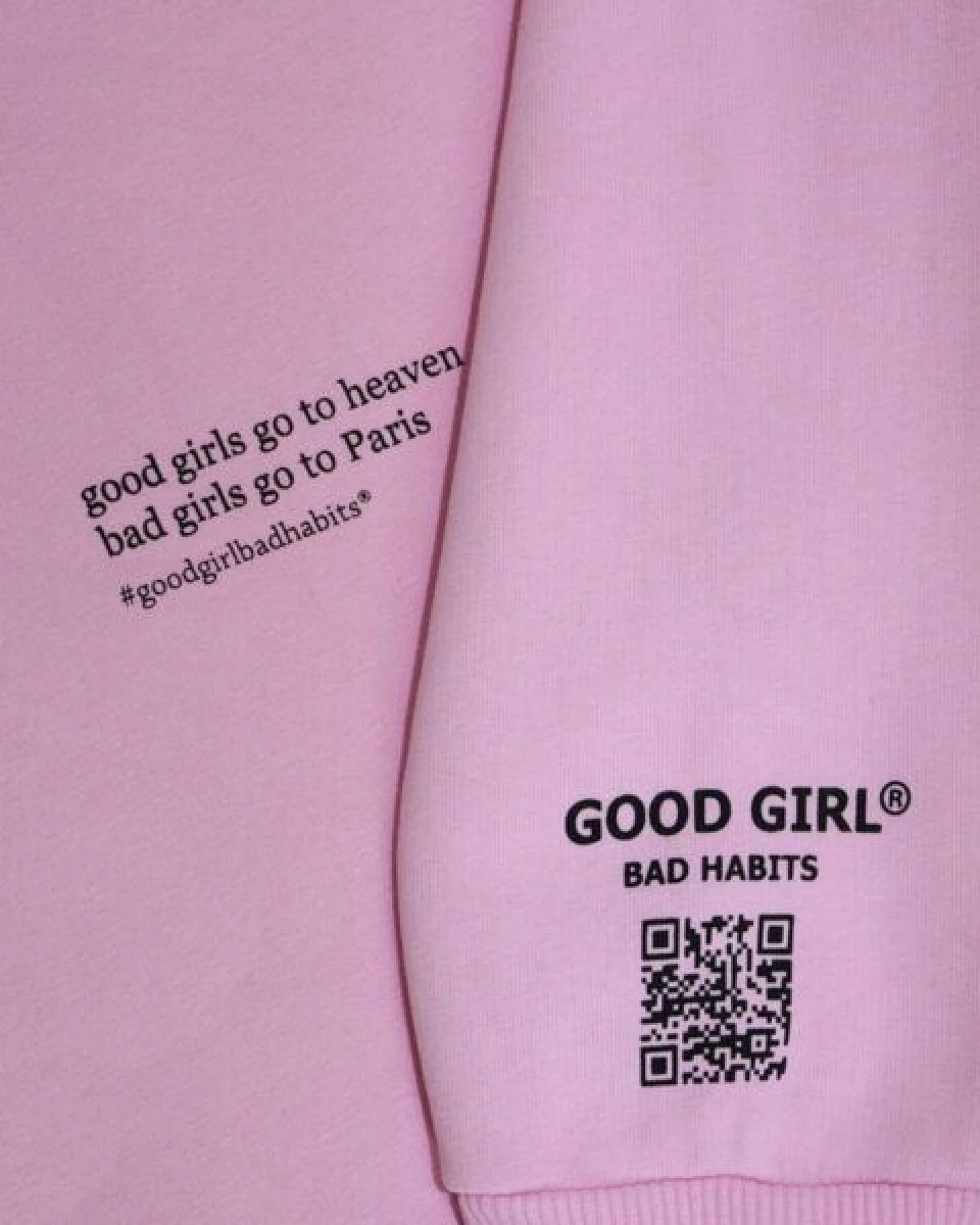 GOOD GIRL BAD HABITS Hoodie "BAD GIRLS GO TO PARIS" – Ansicht 3