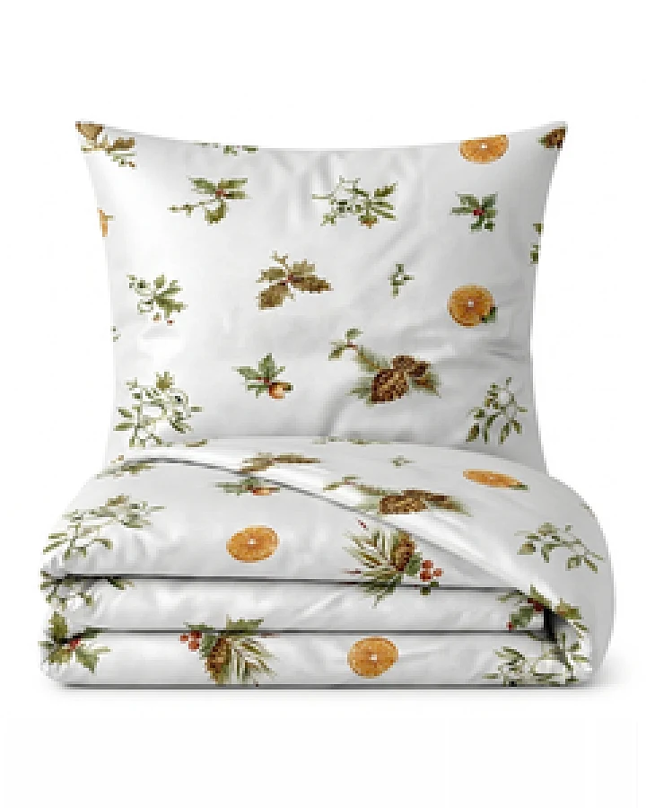 Bettwäsche Set Baumwoll Satin Herbstzeit (135cm x 200cm)