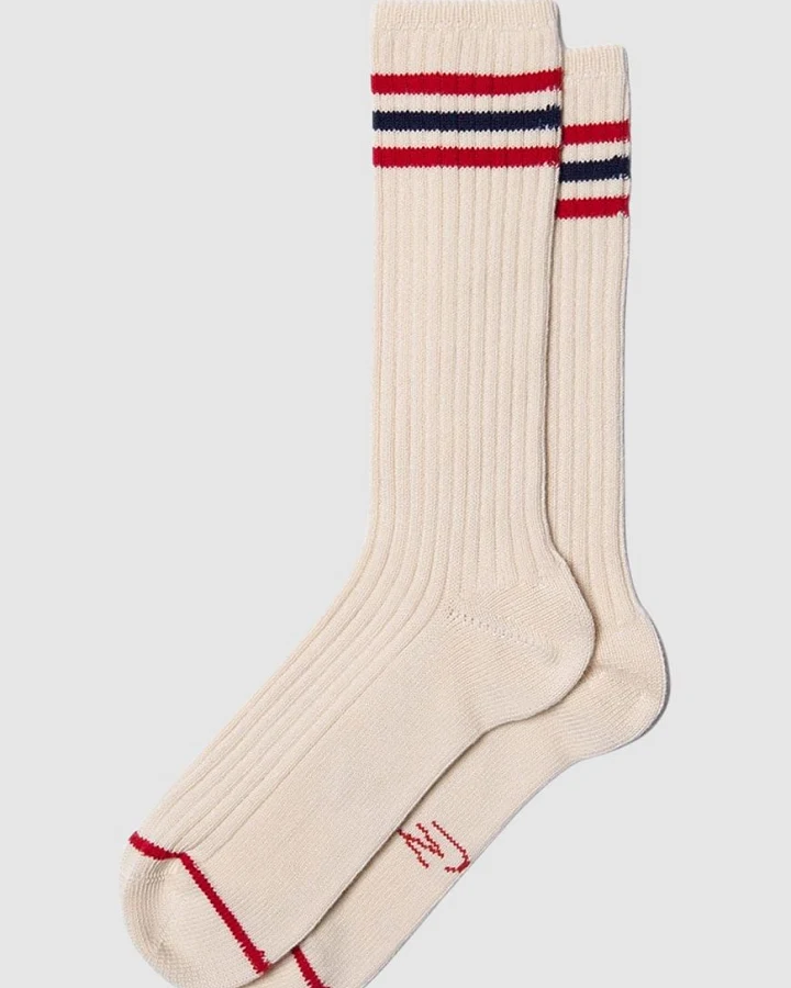 Women Tennis Socks Retro