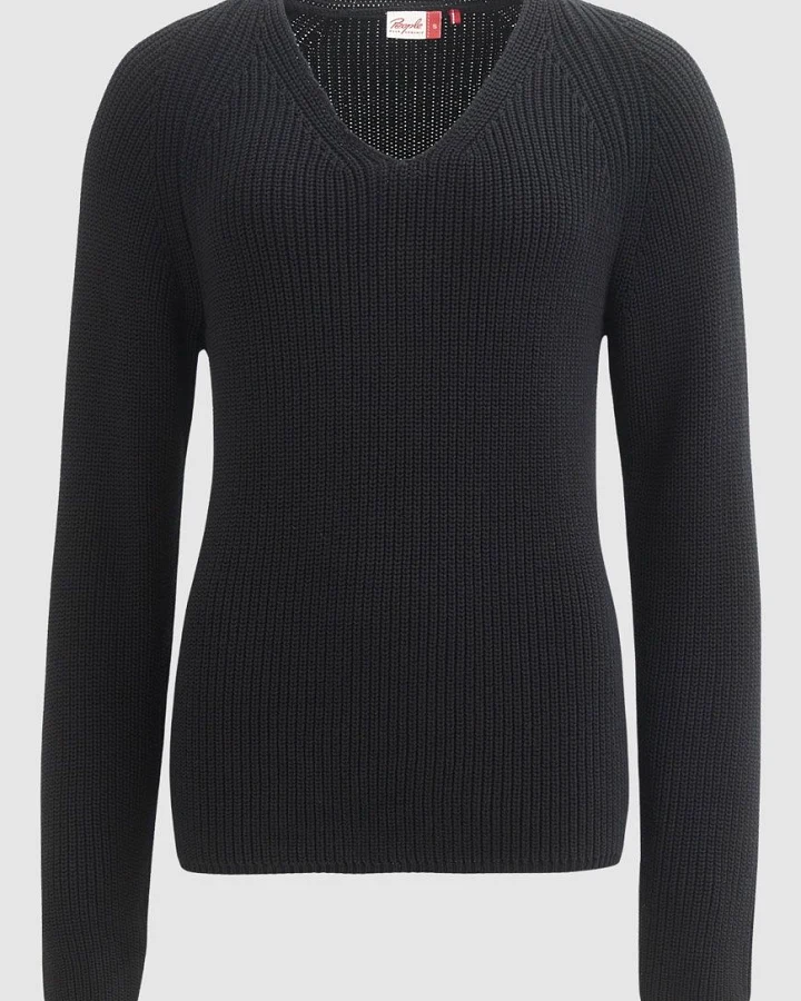 Ribstrick Pullover