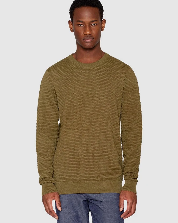 Produktseite: Vagn Regular Bubble Knit Crew Neck
