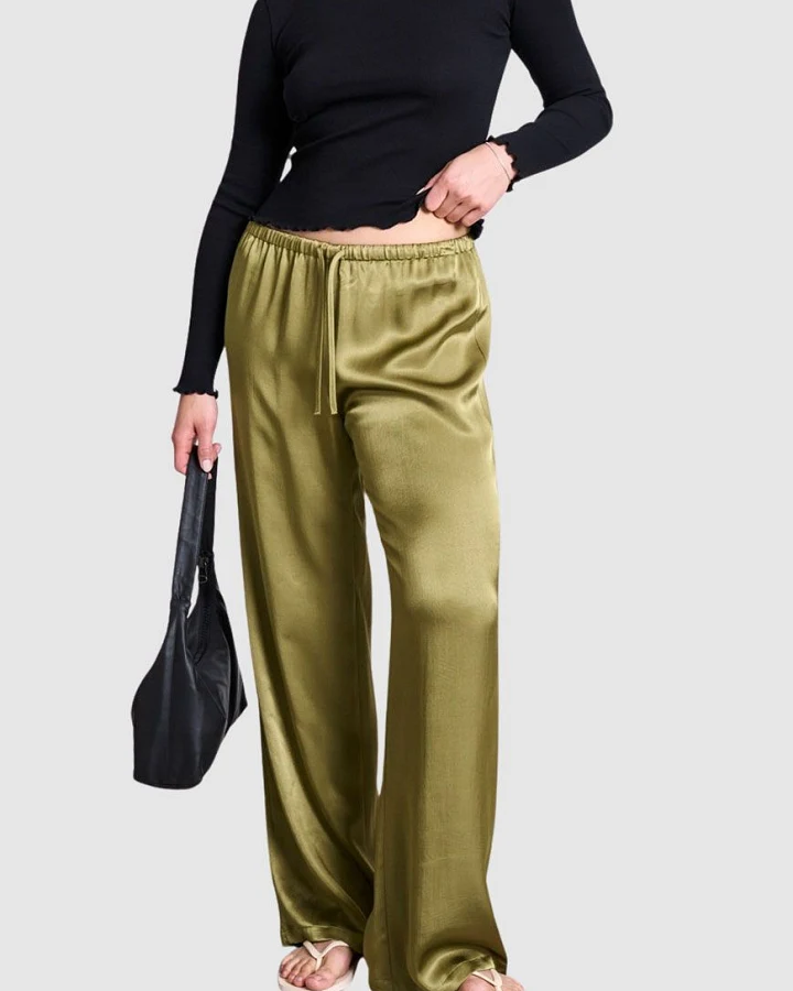 Loose Silky Pants Fris