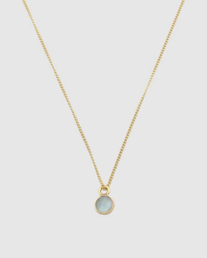 Kette Briolette Azur
