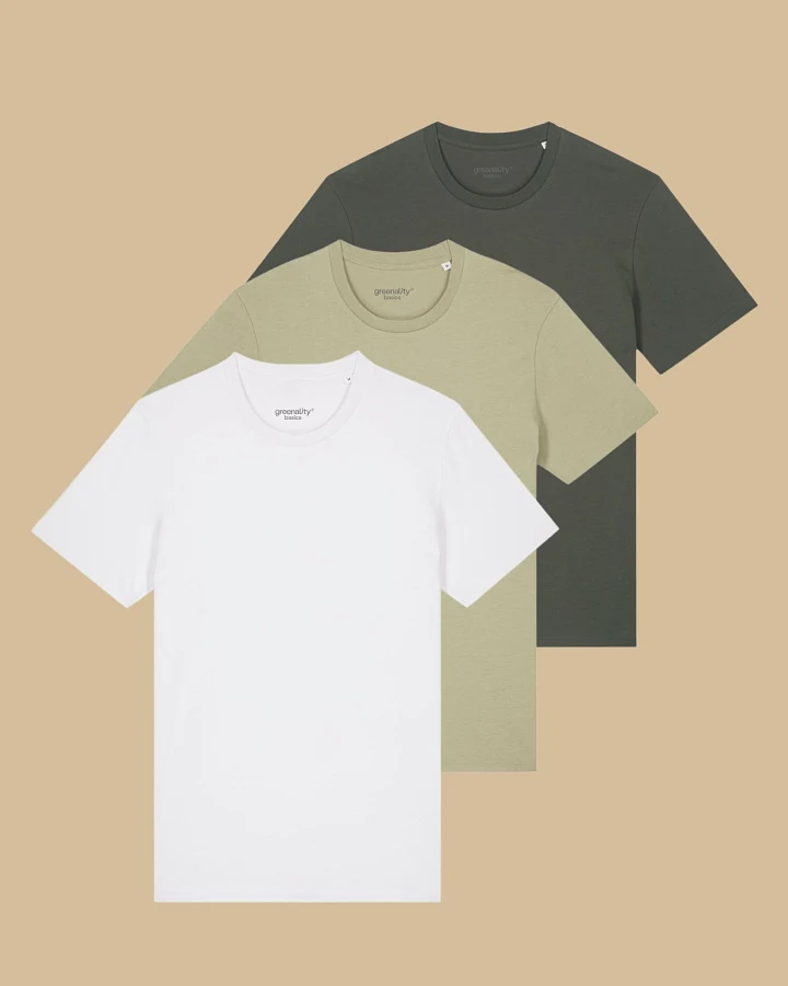 Slim Fit T-Shirt M 3er Pack