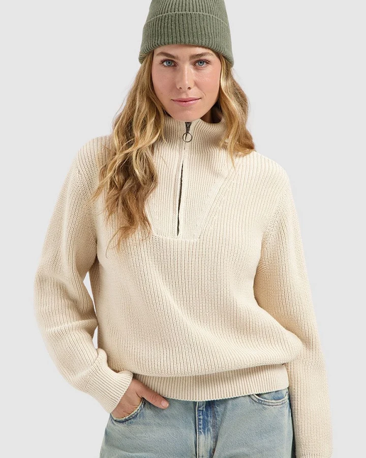 Doris Zip Knit