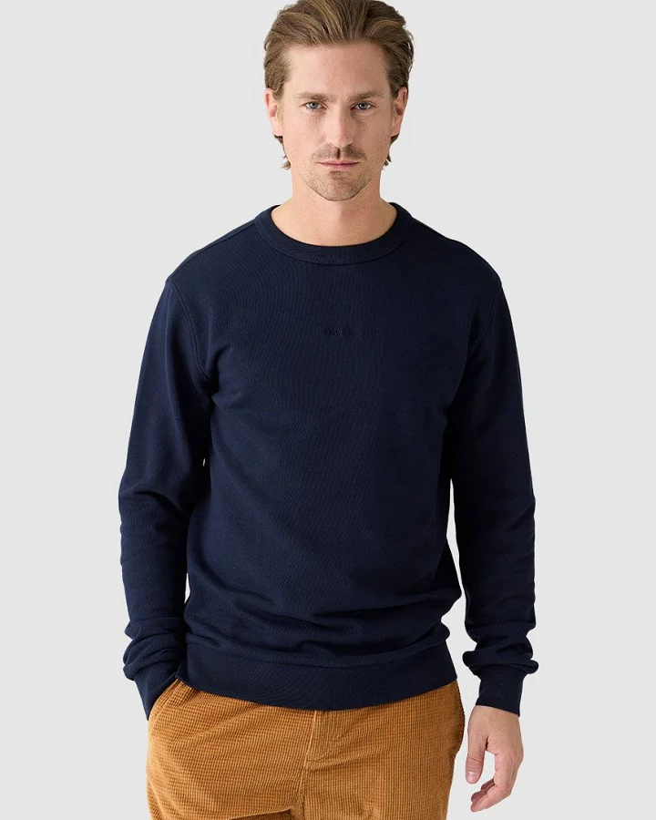 Embroidery Crew Neck