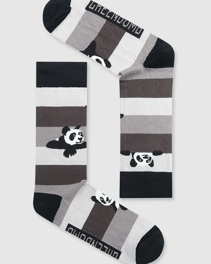 Animal Panda Stripes Socks