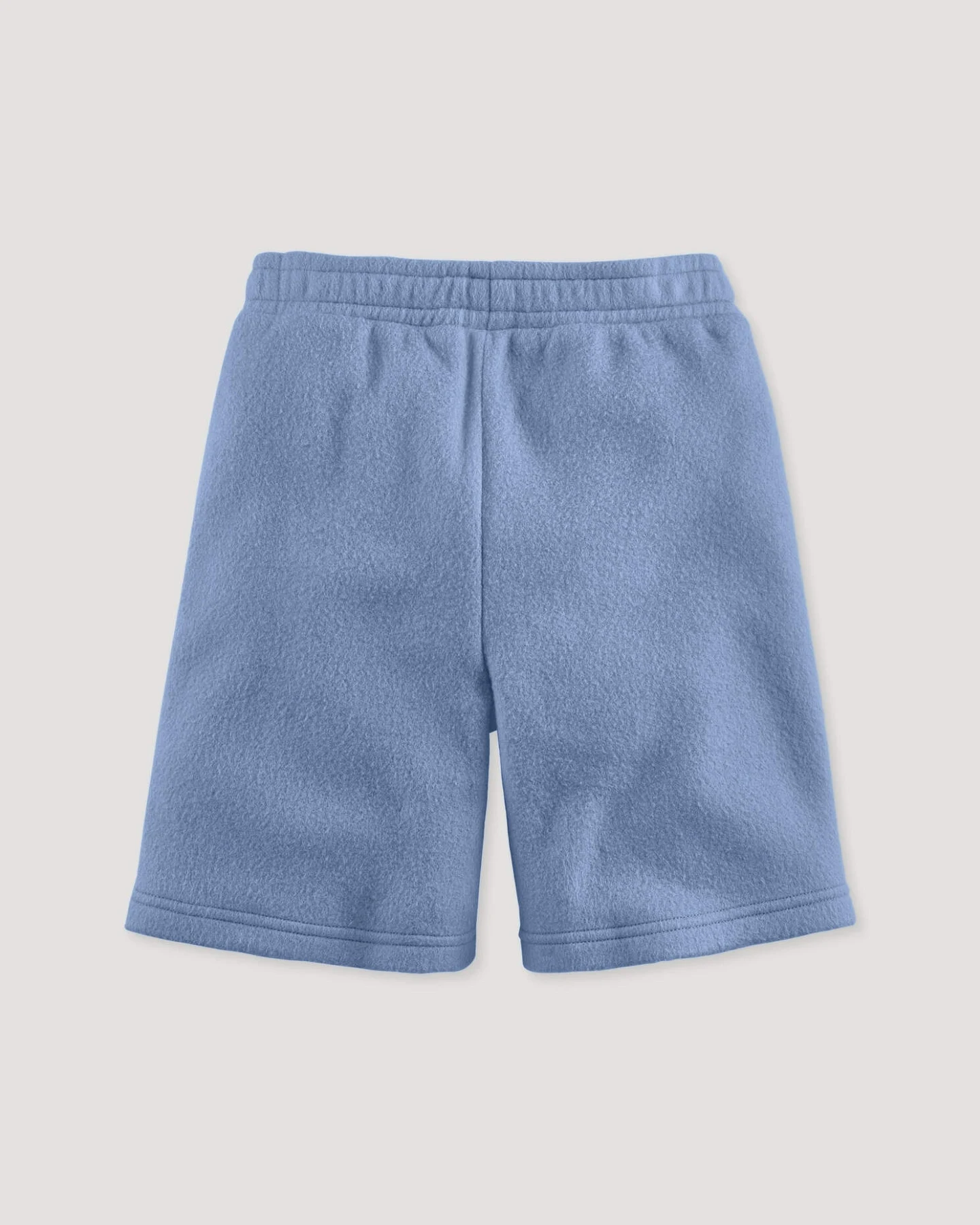 hessnatur Kinder Fleece Shorts aus Bio-Baumwolle - blau - Größe 110/116 – Ansicht 2
