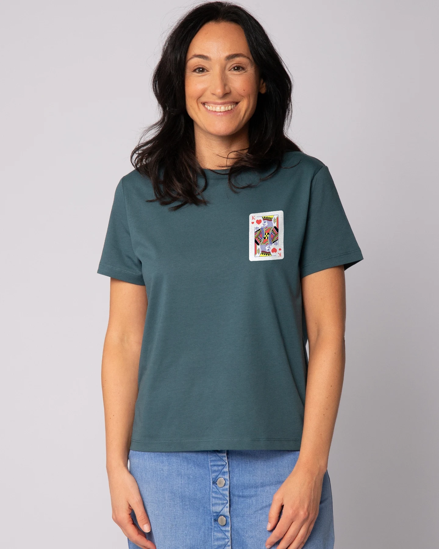 Watapparel T-Shirt König der Herzen – Ansicht 2