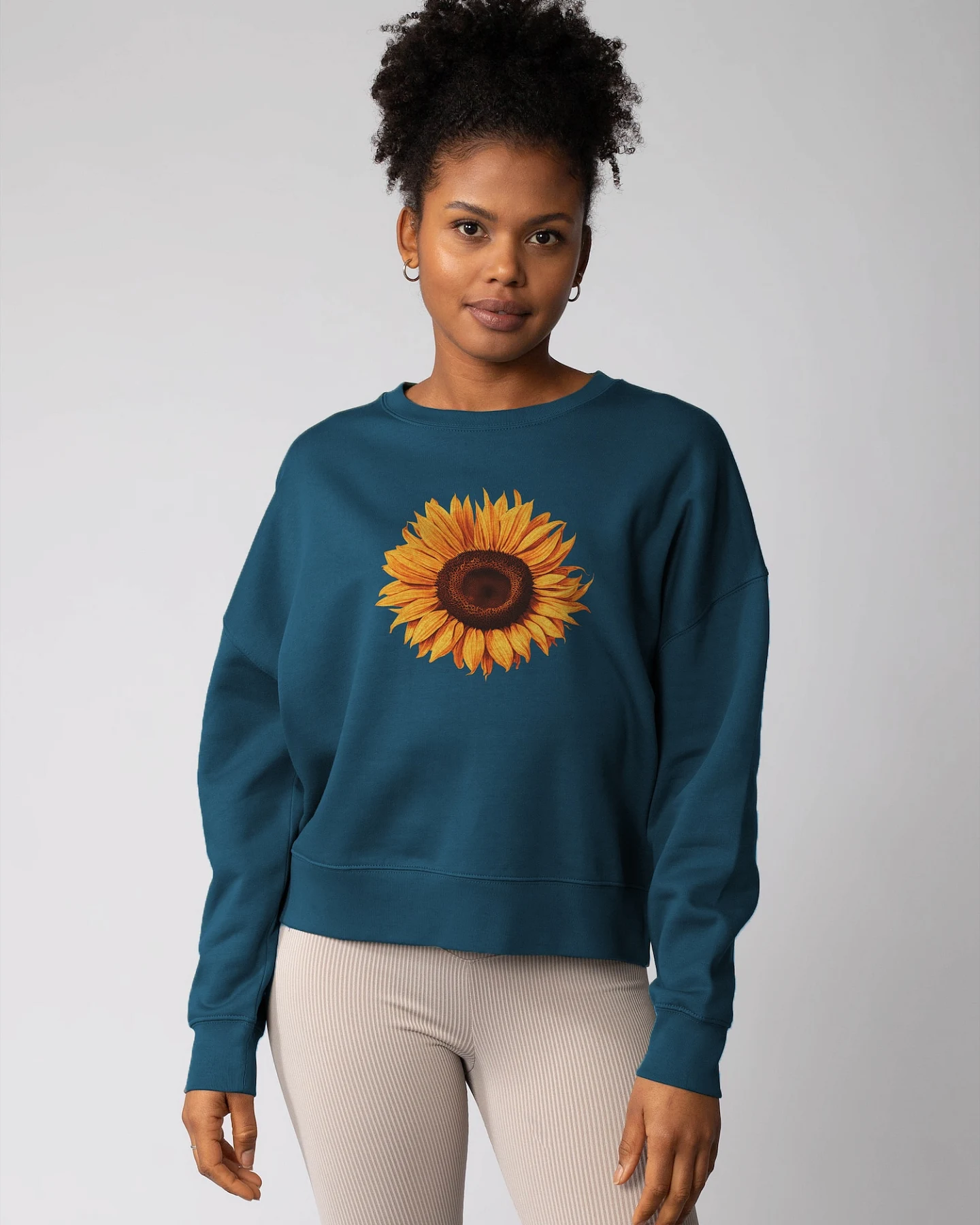 Watapparel Sweatshirt Sonnenblume – Ansicht 2