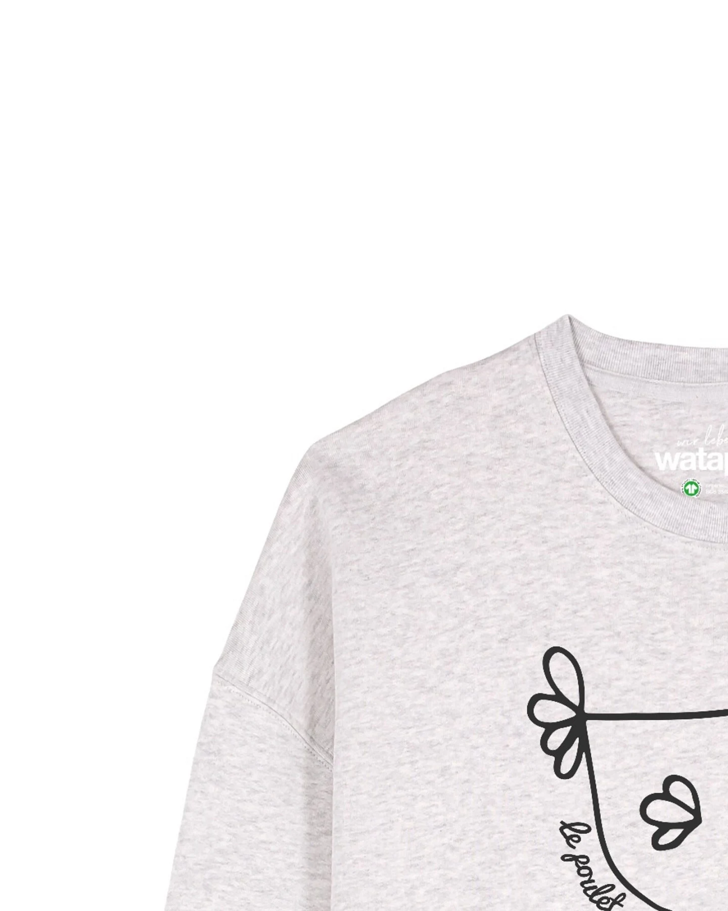Watapparel Sweatshirt Le poulet – Ansicht 3