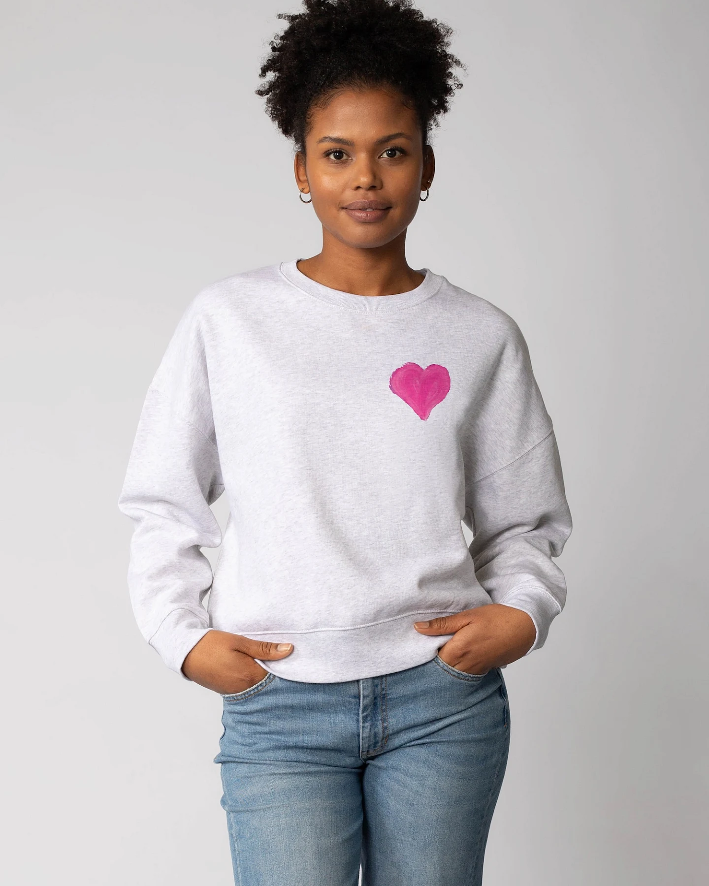 Watapparel Sweatshirt Pink Heart – Ansicht 2