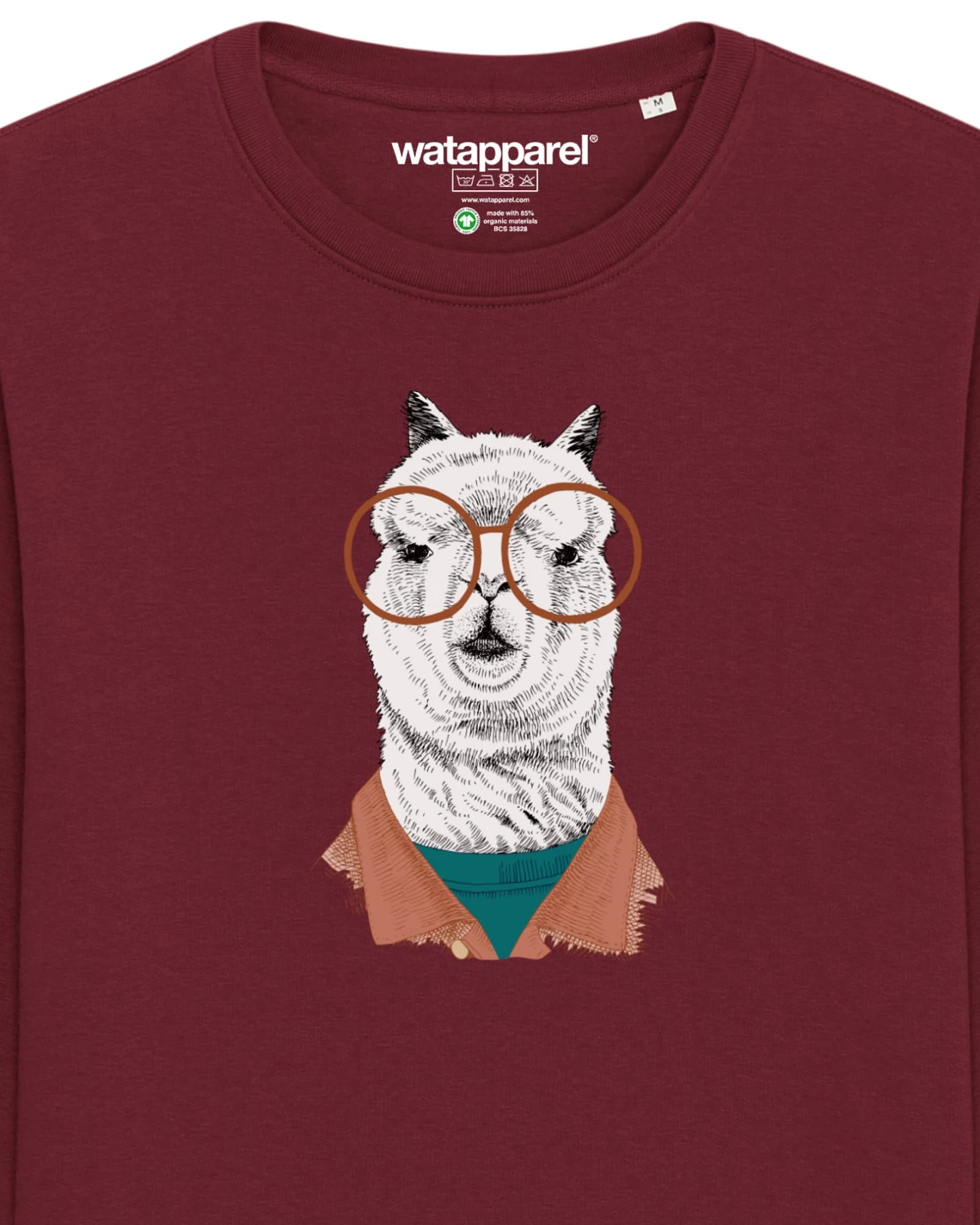 Watapparel Sweatshirt Lama – Ansicht 3