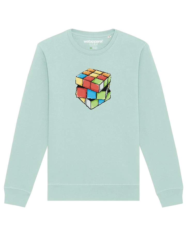 Watapparel Sweatshirt Pixel Zauberwürfel