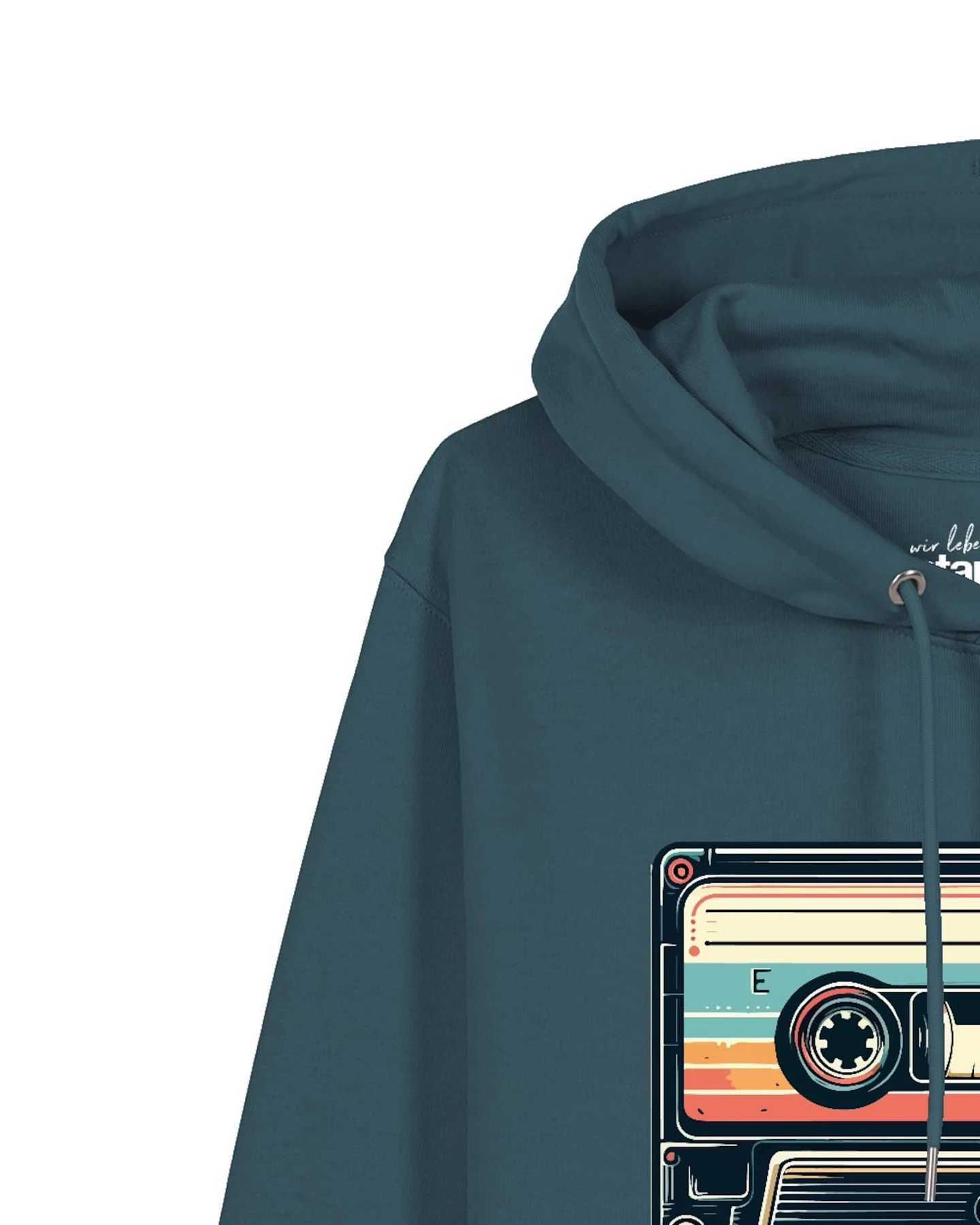 Watapparel Sweatshirt Retro Kassette – Ansicht 3
