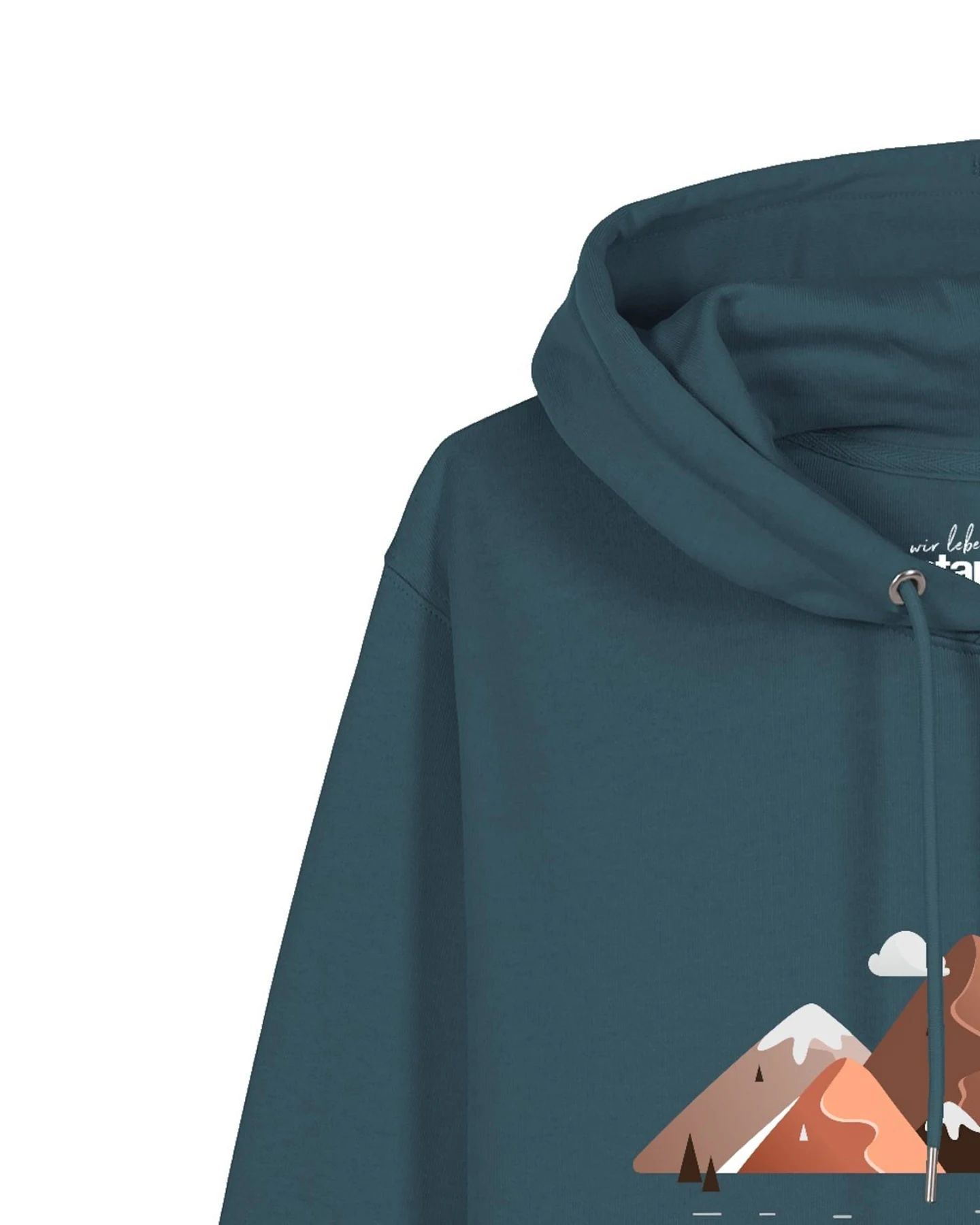 Watapparel Sweatshirt Mountains & Moon – Ansicht 3