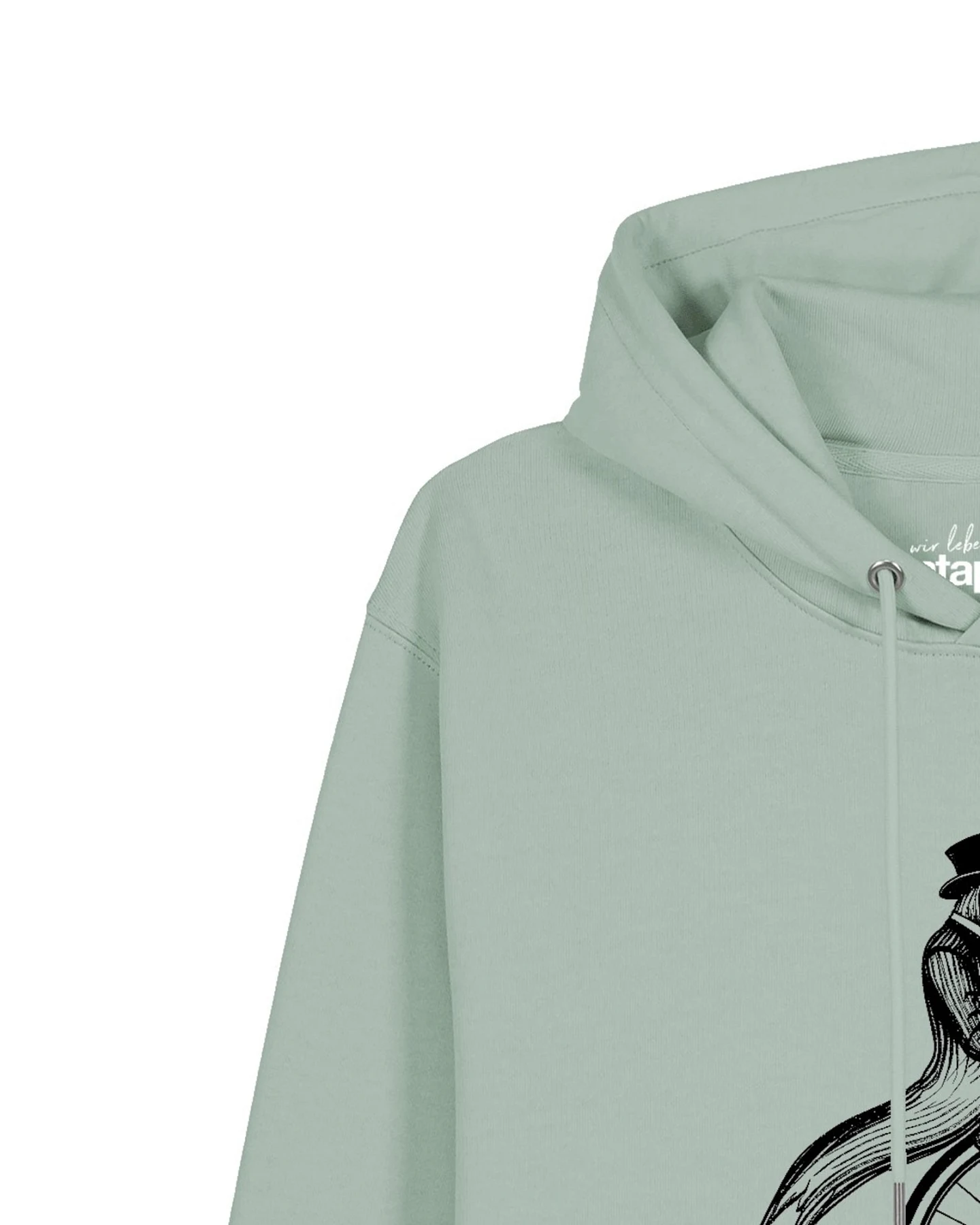 Watapparel Sweatshirt T-Rex auf Fahrrad – Ansicht 3