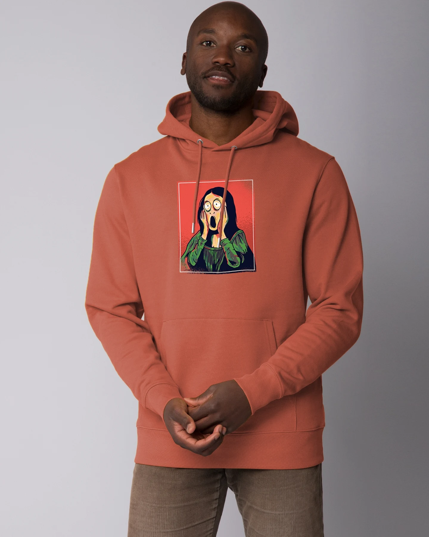 Watapparel Sweatshirt Mona Lisa Scream – Ansicht 2