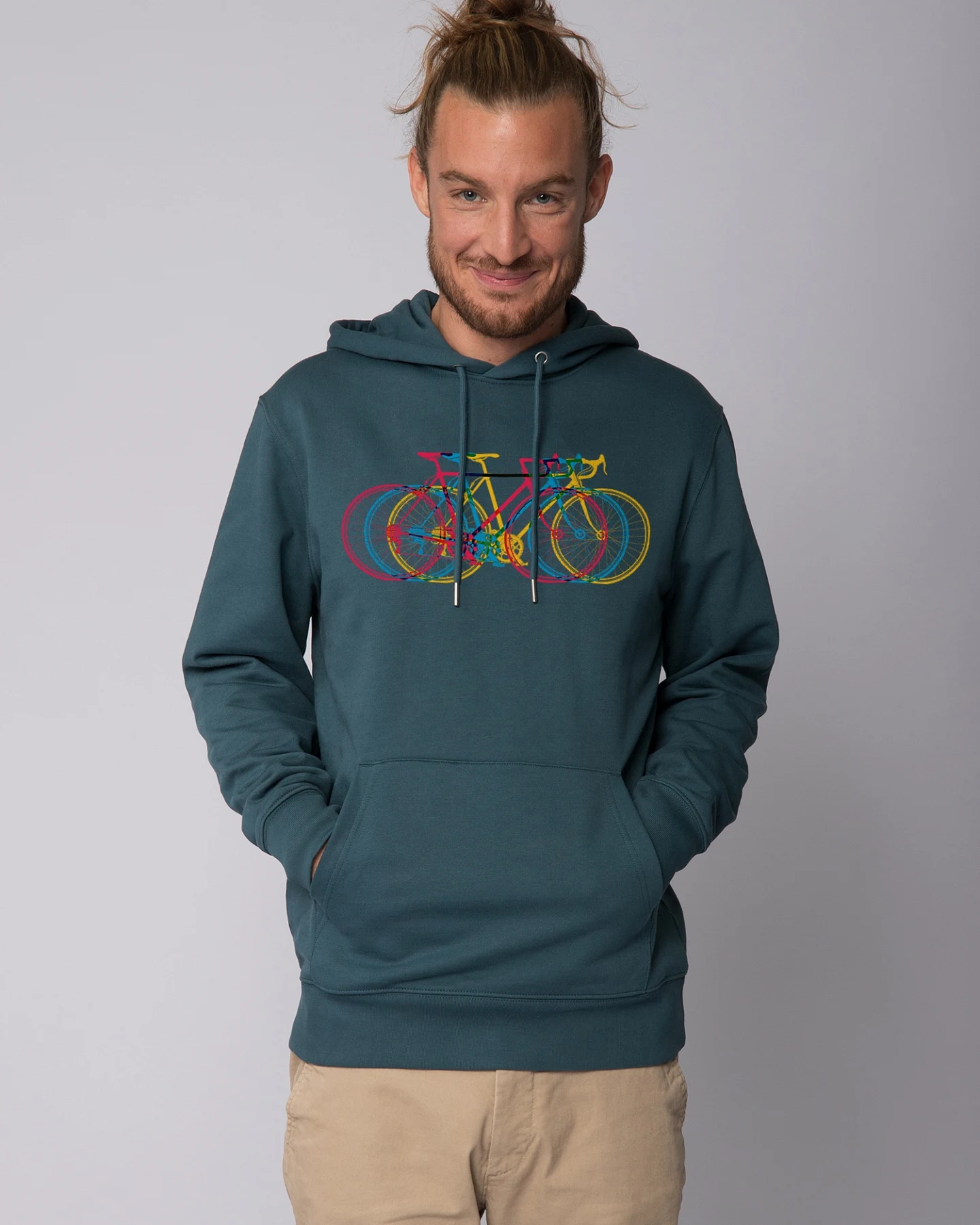 Watapparel Sweatshirt Fahrräder – Ansicht 2
