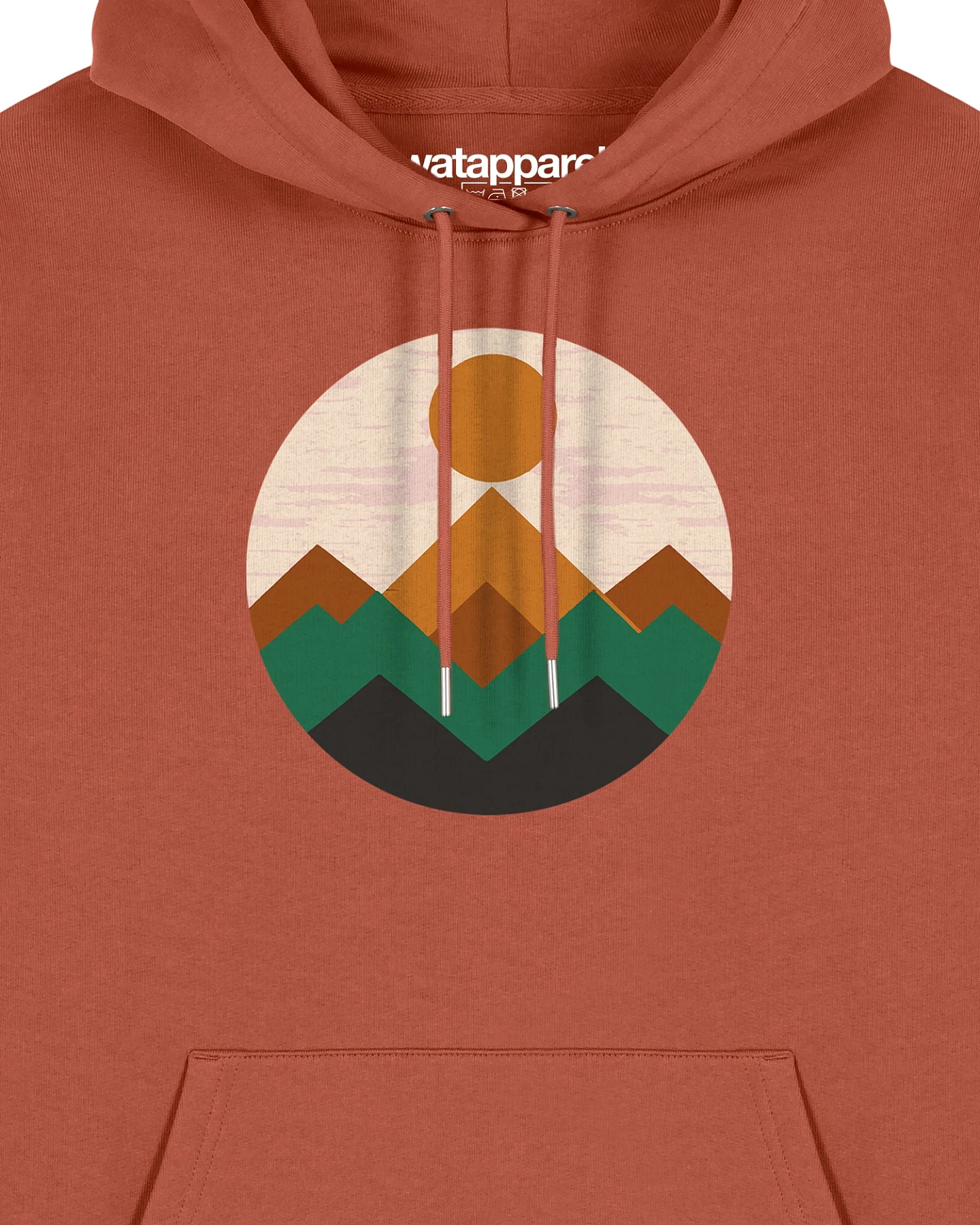 Watapparel Sweatshirt Geometric Landscape 2 – Ansicht 3