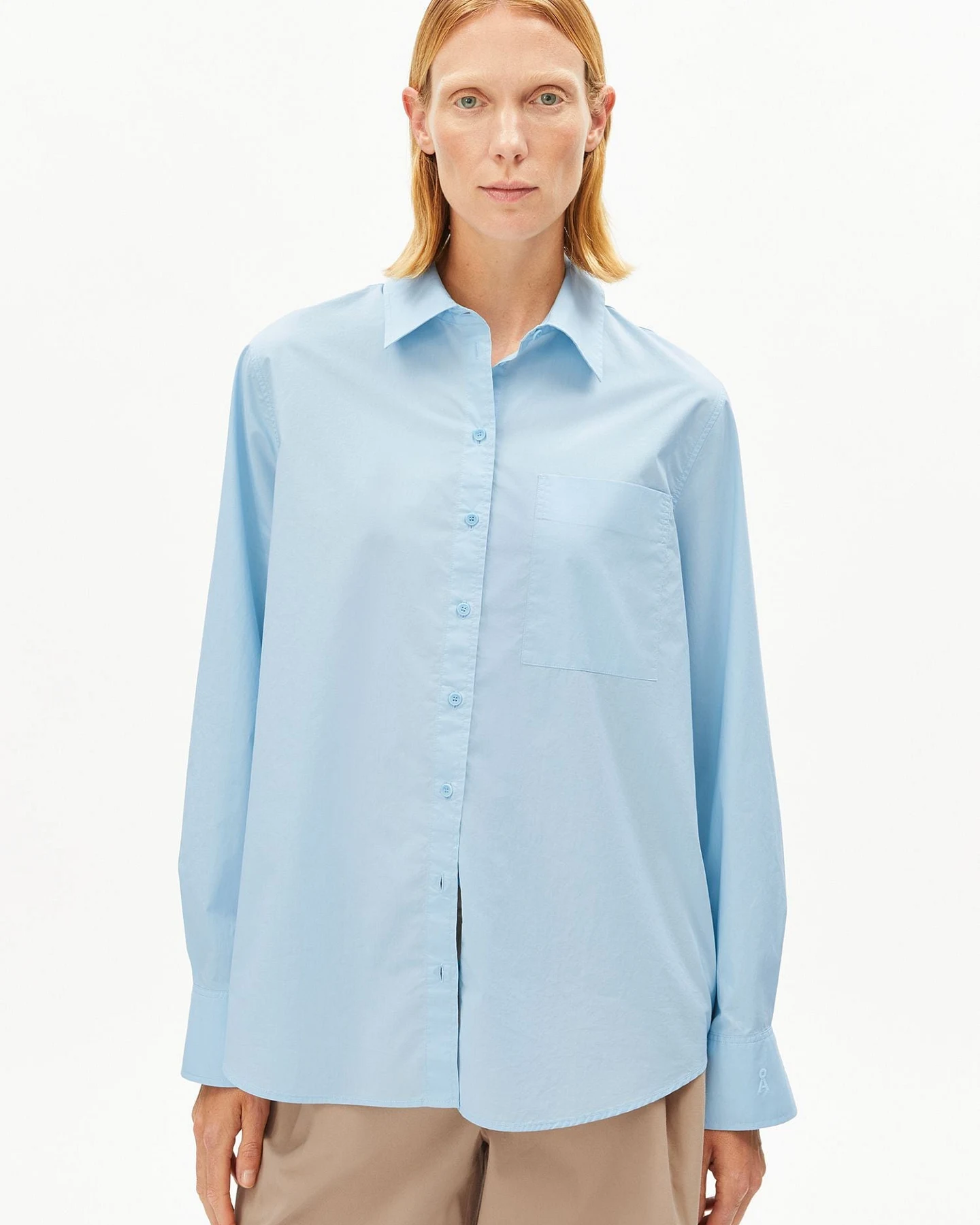 ARMEDANGELS Bluse LOOSE POPLIN – Ansicht 2