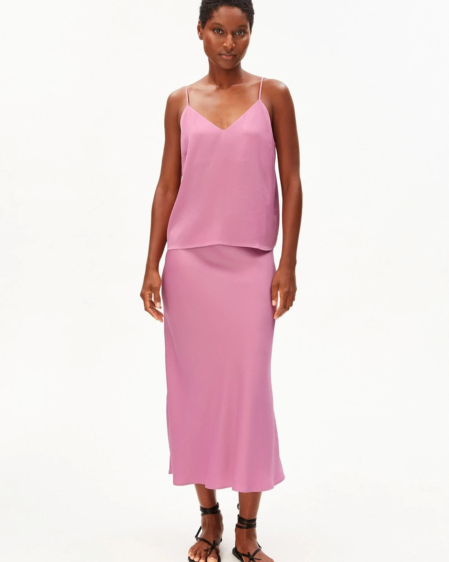 ARMEDANGELS Top SATIN SPAGHETTI – Ansicht 4