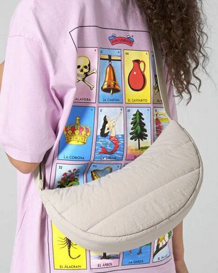 BagBase Cross Body Bag Quilted Schultertasche Bauchtasche Recyceltes PET
