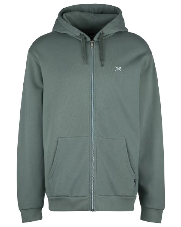 Iriedaily - Mini Flag 2 Zip Hood - Sweat- & Trainingsjacke Gr XXL oliv