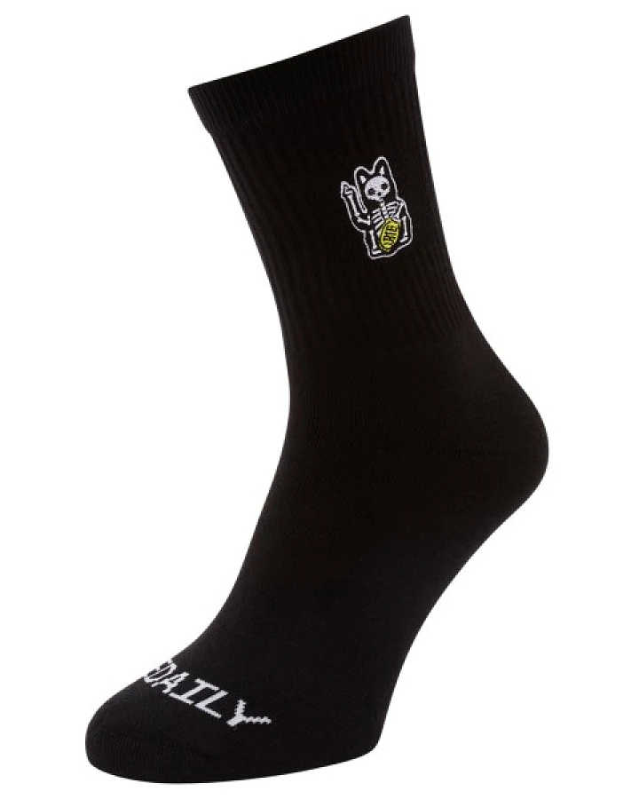 Iriedaily - Hallow Cat Socks - Multifunktionssocken Gr 39-42 schwarz