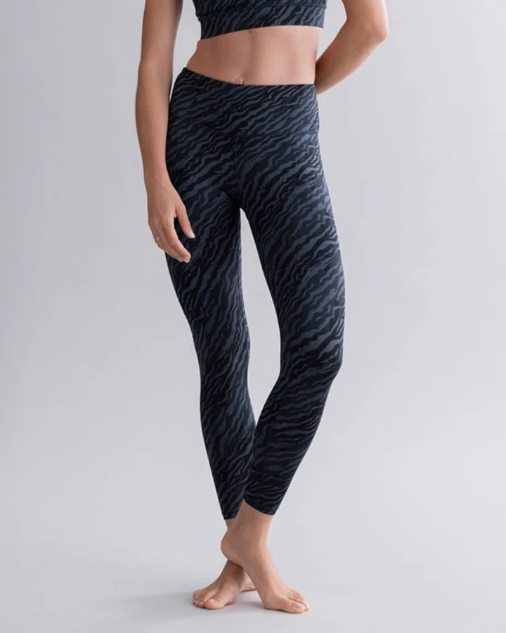 Hey Honey Leggings Cropped - Wave