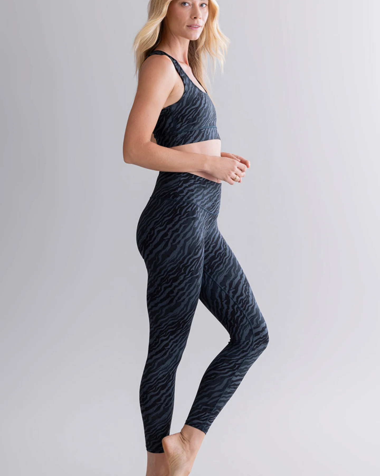 Hey Honey Leggings Cropped - Wave – Ansicht 2