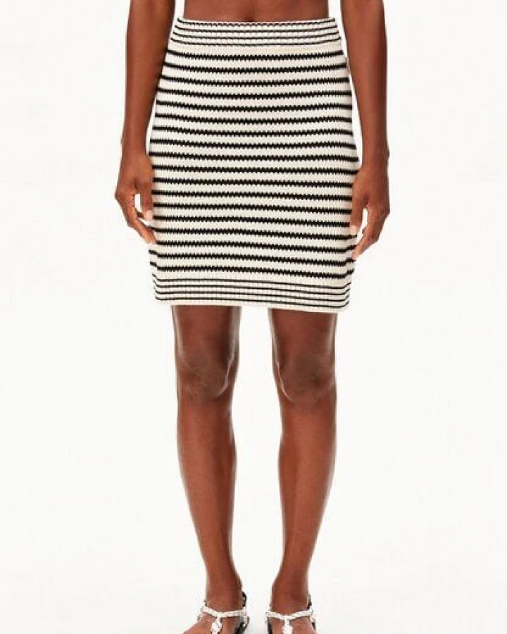 ARMEDANGELS STRIPE Damen Rock aus 100% Bio-Baumwolle