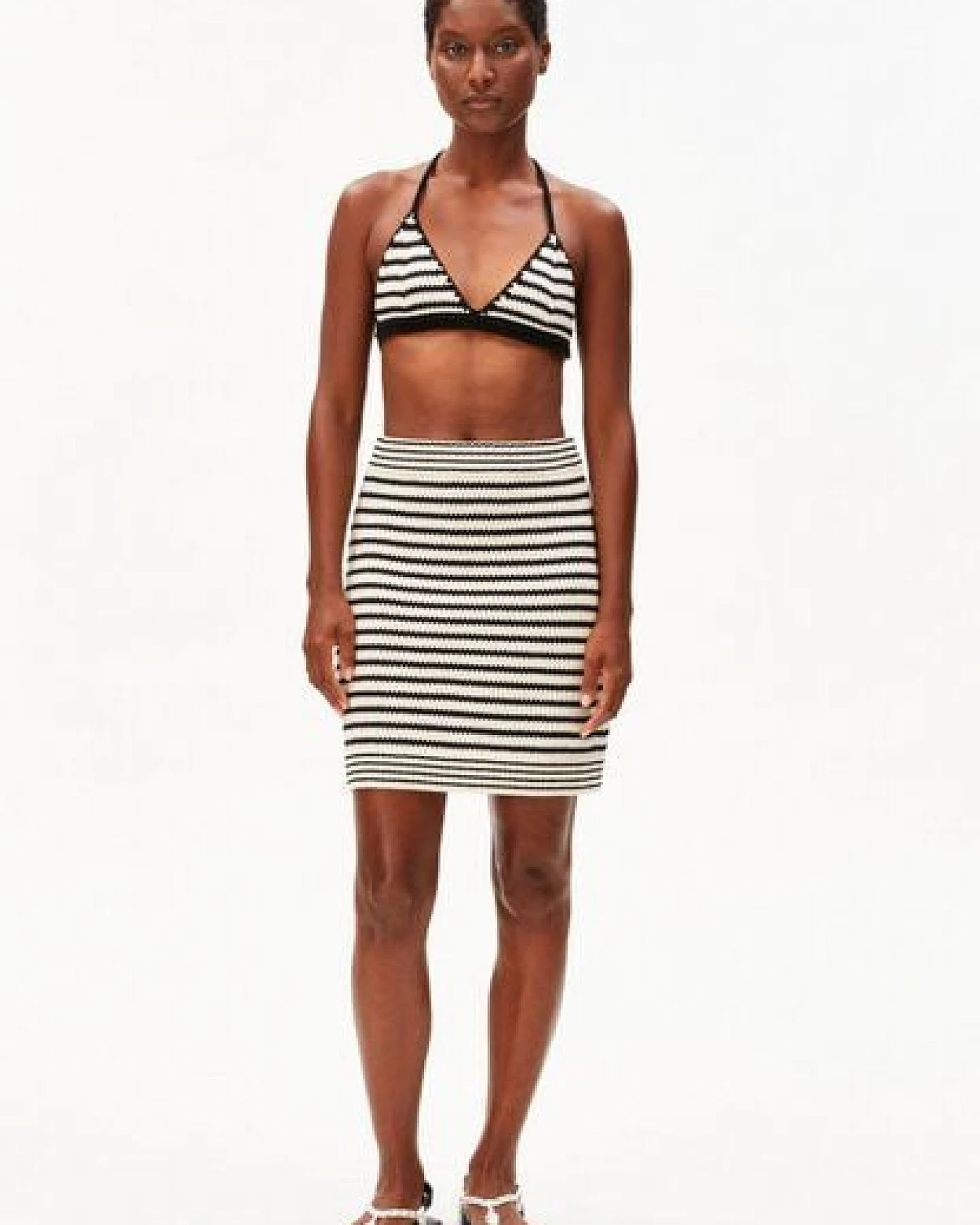 ARMEDANGELS STRIPE Damen Rock aus 100% Bio-Baumwolle – Ansicht 4