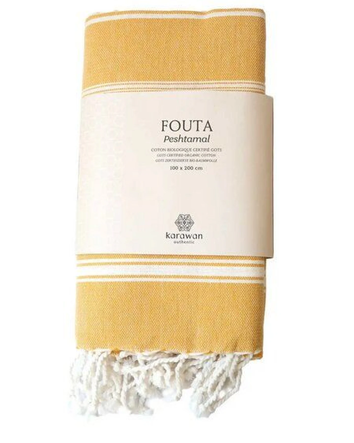 Karawan authentic Fouta / Hammamtuch aus Biobaumwolle / Hammam Collection – Ansicht 3