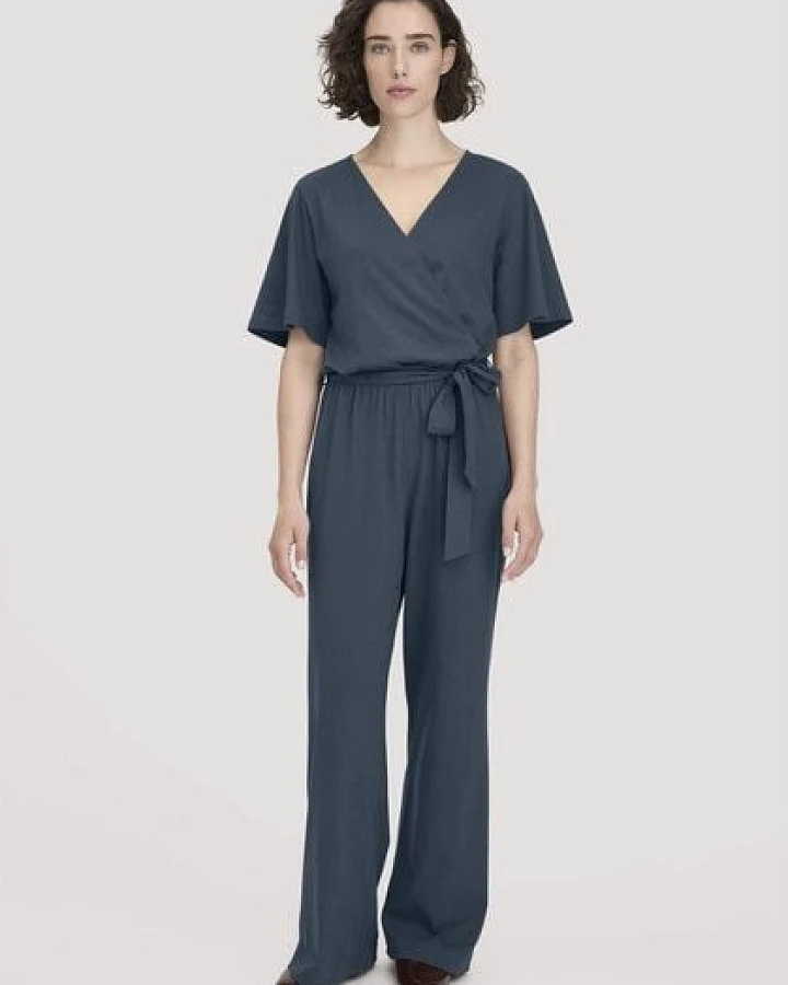 hessnatur Jersey Overall Regular in reiner Bio-Baumwolle