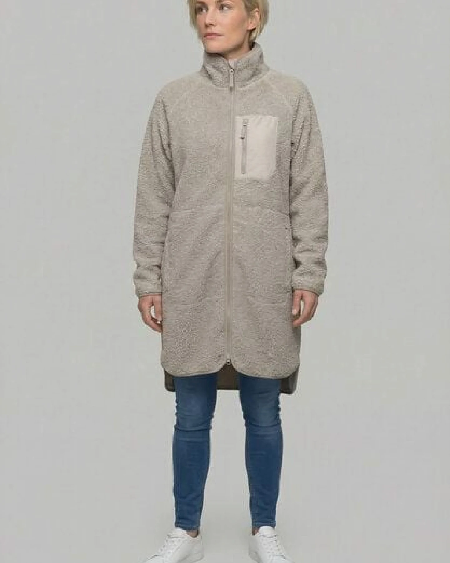 derbe Fleecejacke „Kuschelby Long“ – Ansicht 4