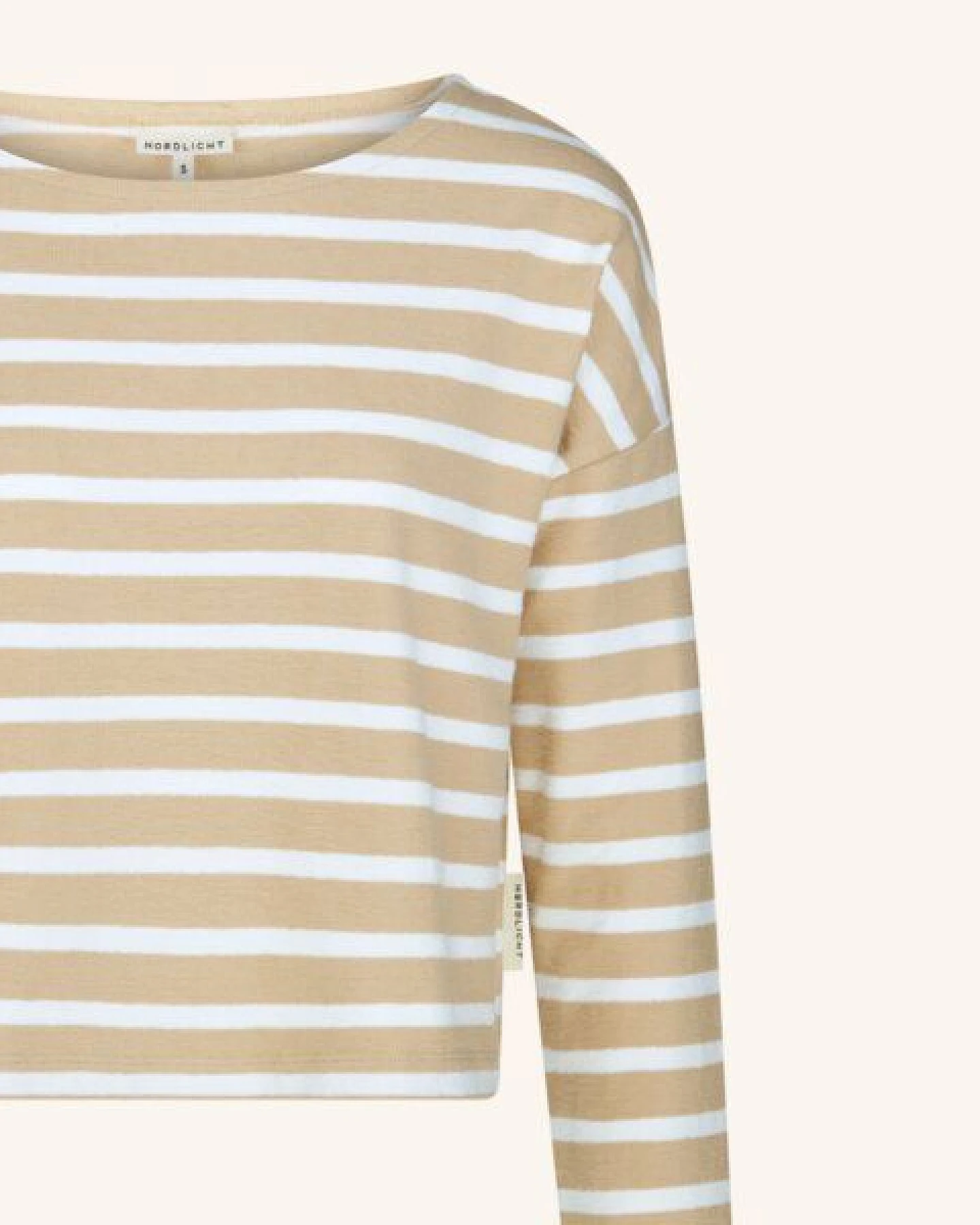 NORDLICHT Gestreifter Pullover aus 100% Bio-Baumwolle Frida – Ansicht 3