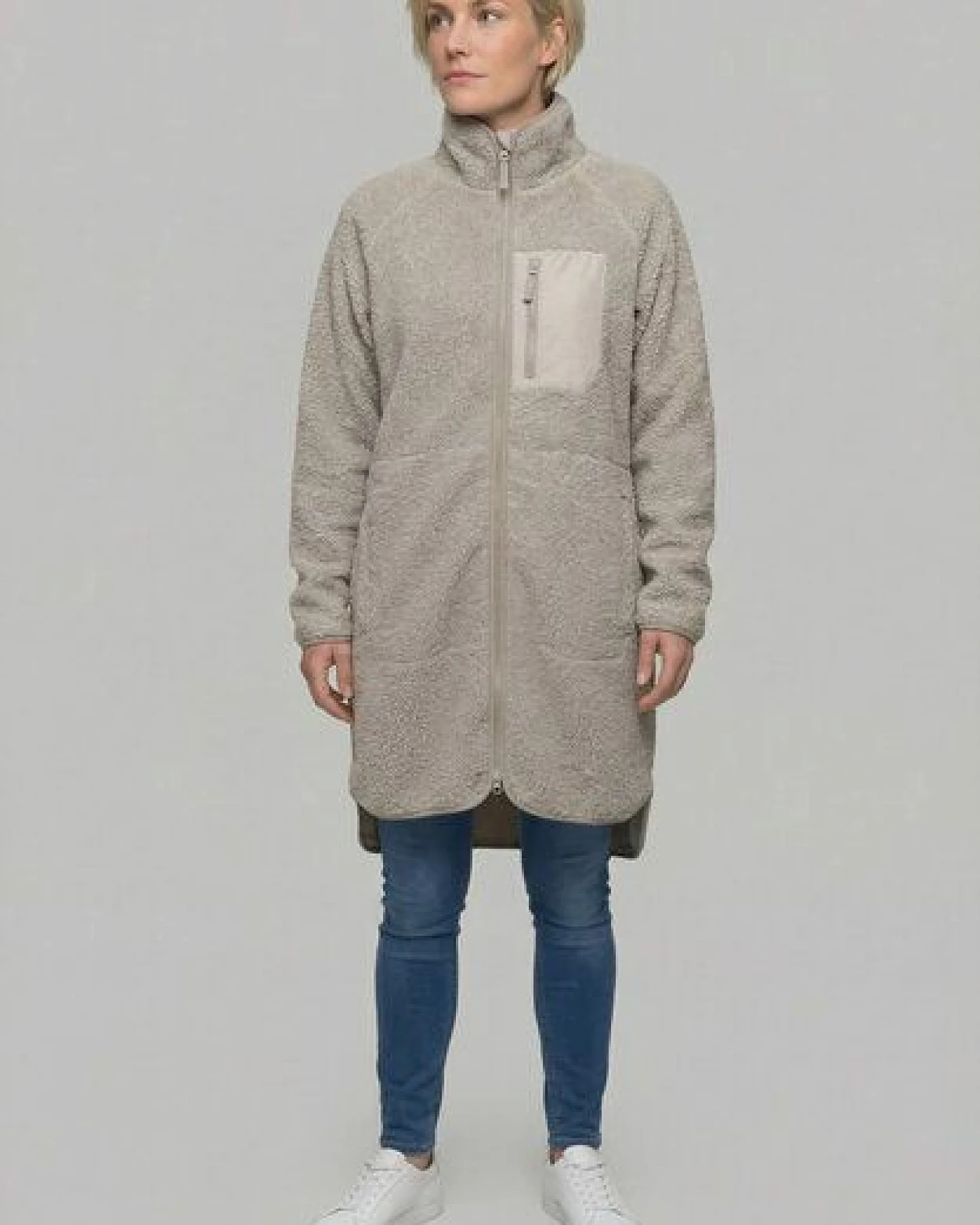derbe Fleecejacke „Kuschelby Long“ – Ansicht 4