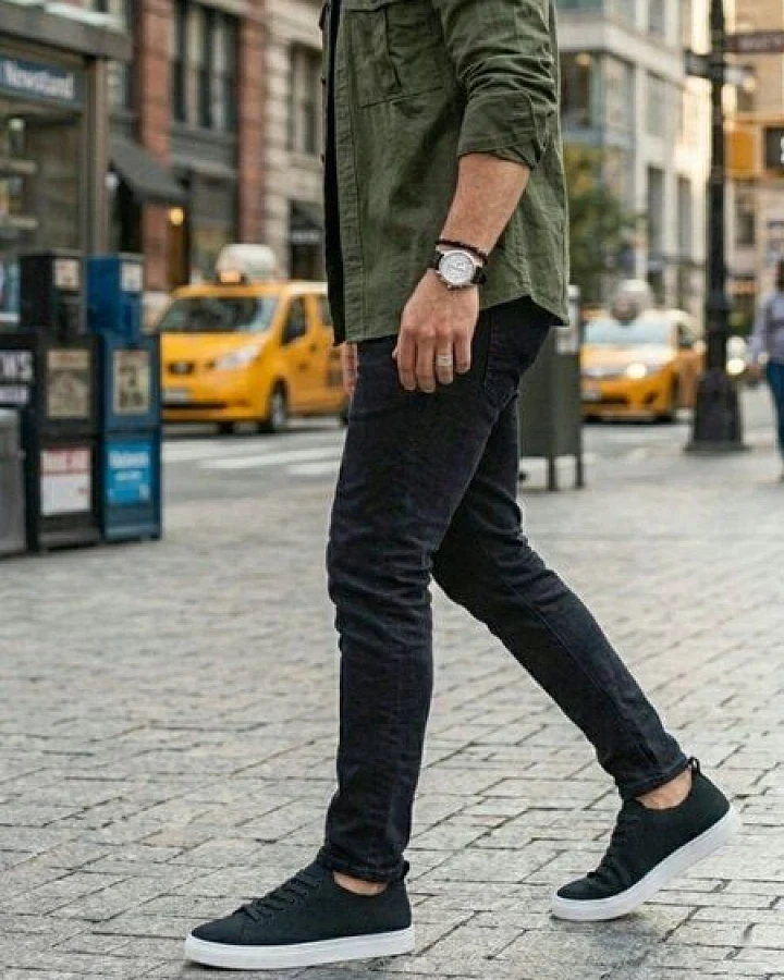 Will's Vegan Shop Biologisch abbaubare NY Turnschuhe Herren