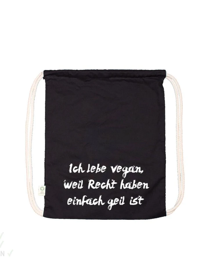 Gym Bag Ich lebe vegan...