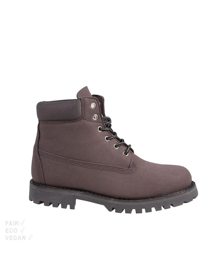 NAE Vegan Shoes Etna Boot Grey