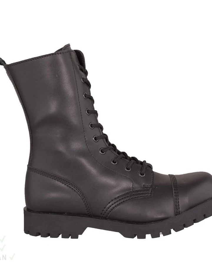 Shoezuu 10 Eye Ranger Zip Boots Steel Caps