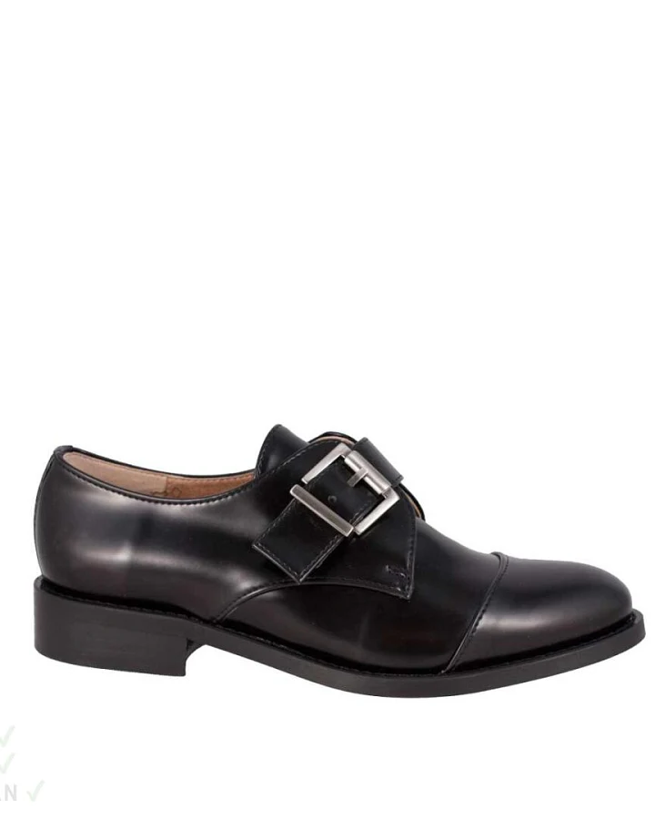 NAE Vegan Shoes Vince Strap black