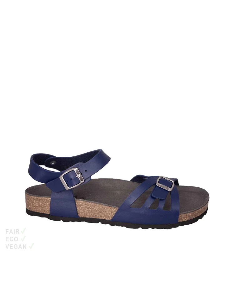 Vegetarian Shoes Paros Sandalen navy