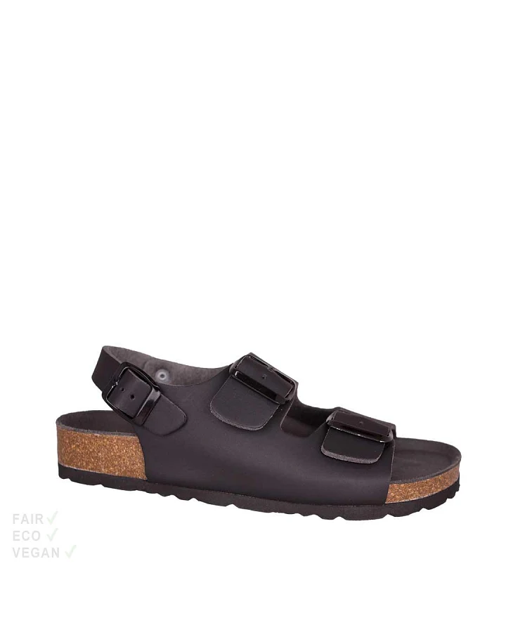 Vegetarian Shoes Three Strap Sandalen