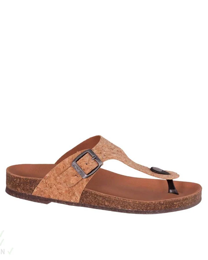 Shoezuu Toe Post Sandalen Cork