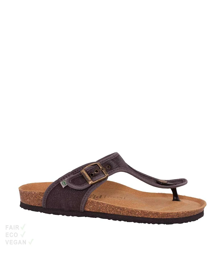 Natural World Eco Dorian Sandalen schwarz