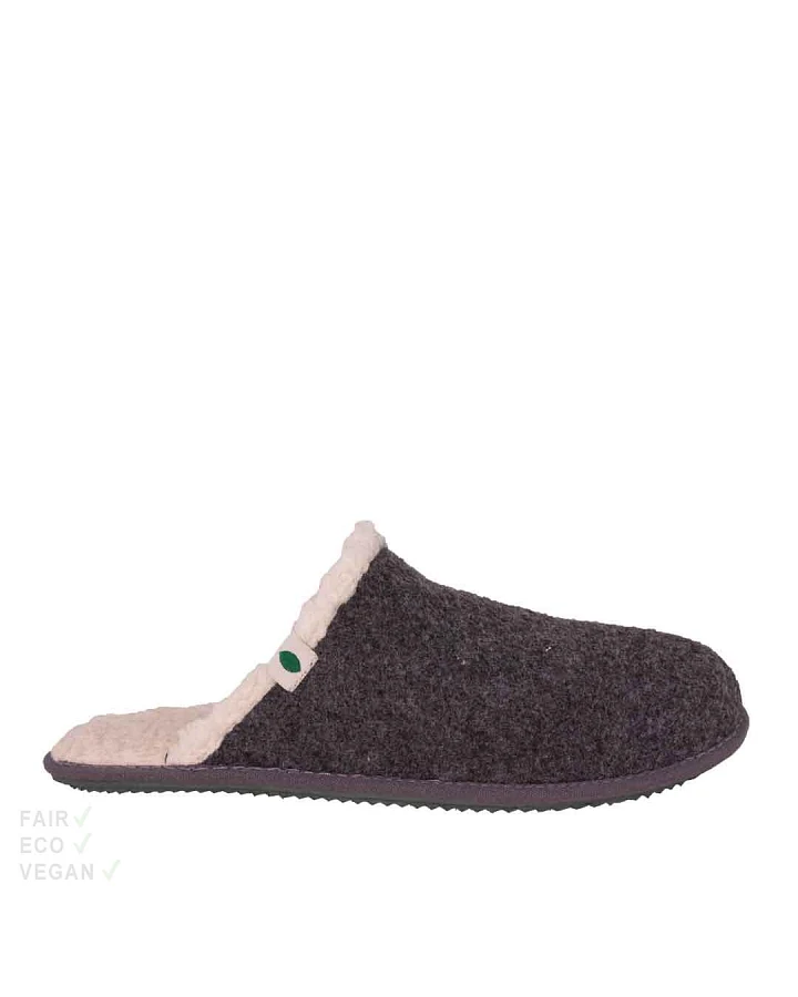 Vesica Piscis Footwear Home Slipper grau